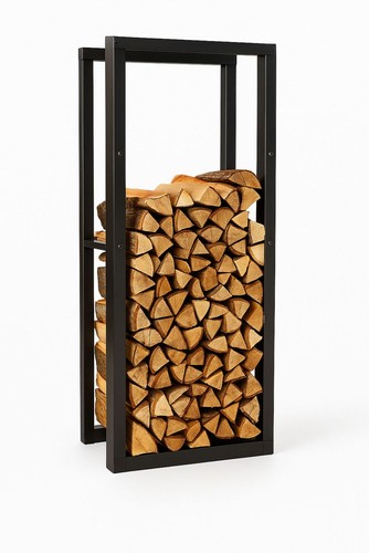 étagère bois chauffage - À,