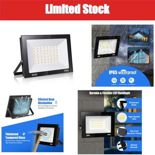 Projecteur led 50w 5000lm - led,
