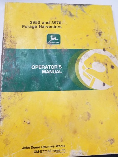 John deere 3950 and - 3950, 3970
