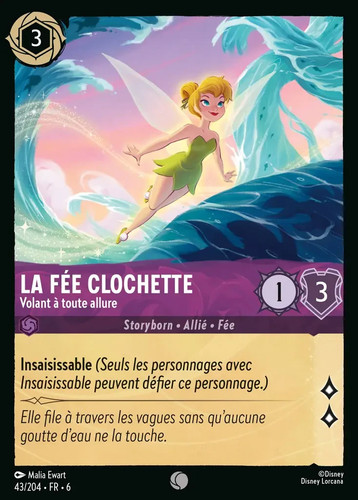 Carte lorcana tcg chapitre - carte,