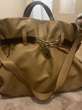 Sac à main en cuir naturel