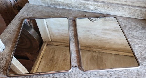 Miroir barbier double - miroir,