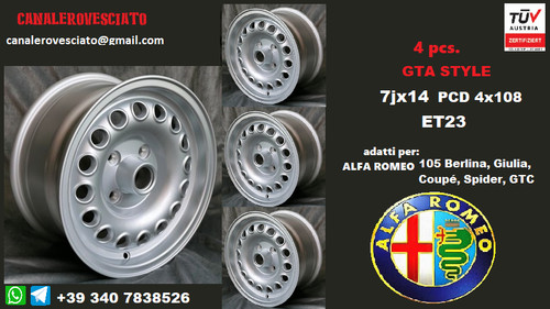 Jantes alliage alfa - alliage, romeo