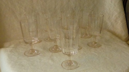 Verres vin ancien - a, en