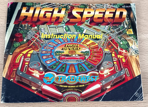 Notice nintendo nes high speed - high,