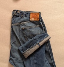 Levi’s 1933 501xx W36 L34 fit L30.7 LVC Turkey Men Denim Rivets Selvedge Cinch