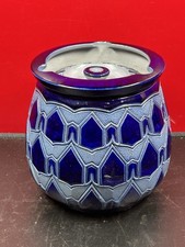 Pot en tabac En Faïence d'Alsace 13 cm