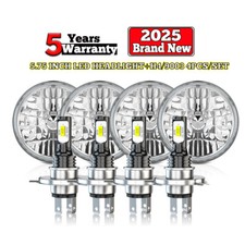 4x 5.75" LED Headlights