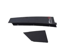 Exterior upright cover molding left door Fiat 500 convertible used gold...