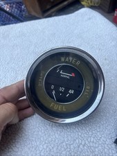 FIAT 1200 1500 SPIDER Water Fuel Oil Gauge