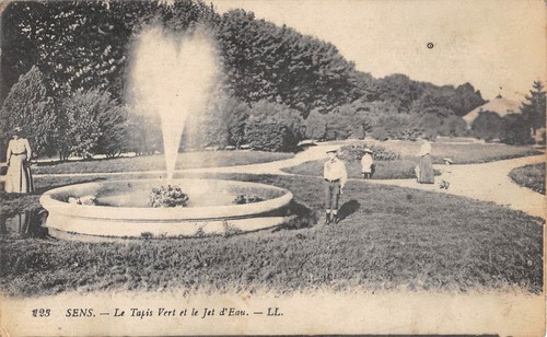 Cpa sens tapis vert et - cpa, 89