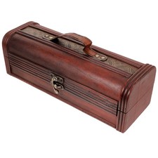 Boîte en bois de vin rouge, casier à vin en bois, porte-bouteille de vin en bois