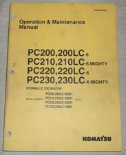 KOMATSU PC200-6 PC210 PC220