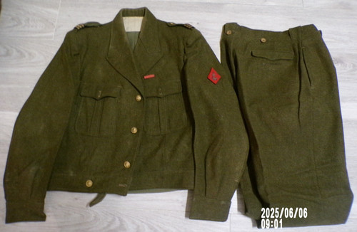 Uniforme battle dress drap - battle,
