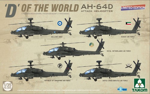 Takom 64d apache longbow - takom, ah-64d