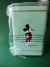 Boîte métalique verte Mickey