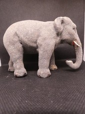 santon DEVINEAU, l'éléphant, hauteur 9,5 cm, taille 3, gris foncé