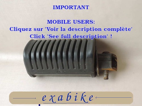 Repose pied arriere gauche - arriere,