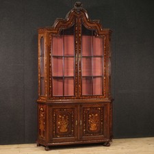 Vitrine marquetée hollandaise