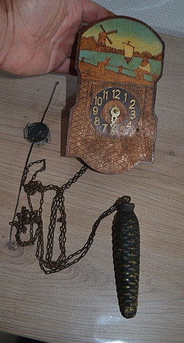 Ancienne pendule coucou - ancienne,
