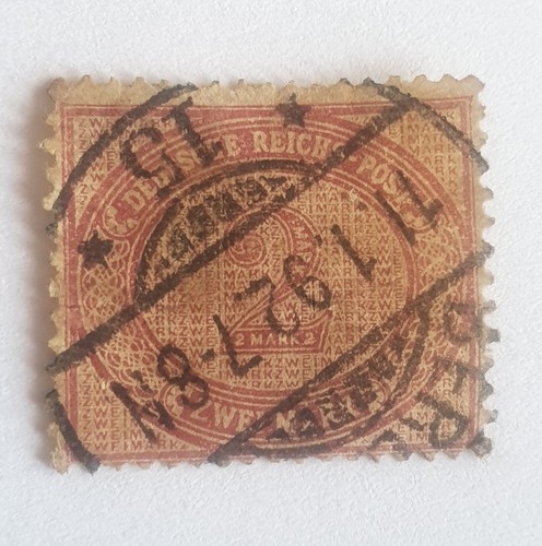 Timbre empire allemand - timbre,