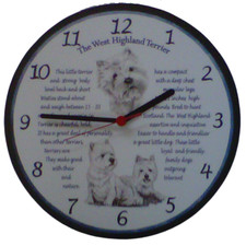 Horloge murale ronde West