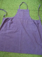 ANCIEN TABLIER TISSU COTON