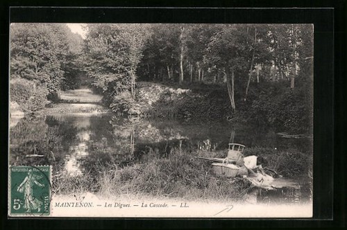 Cpa maintenon les - cpa,