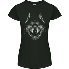 Un T-Shirt Femme Coupe Petite Husky Sibérien