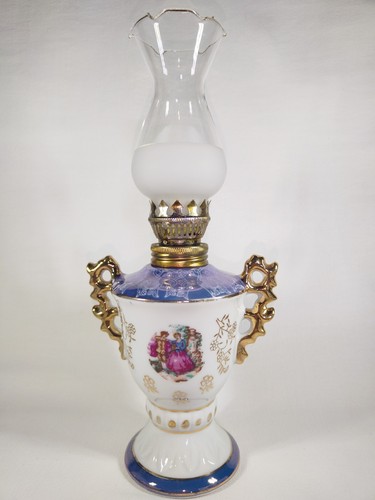 Lampe pétrole ancienne en - pétrole,