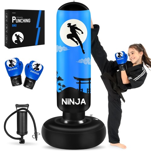 Punching ball avec gants - avec,