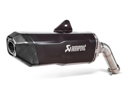 Akrapovic black titanium - black,