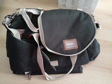 sac à langer noir Béaba en très bon état 