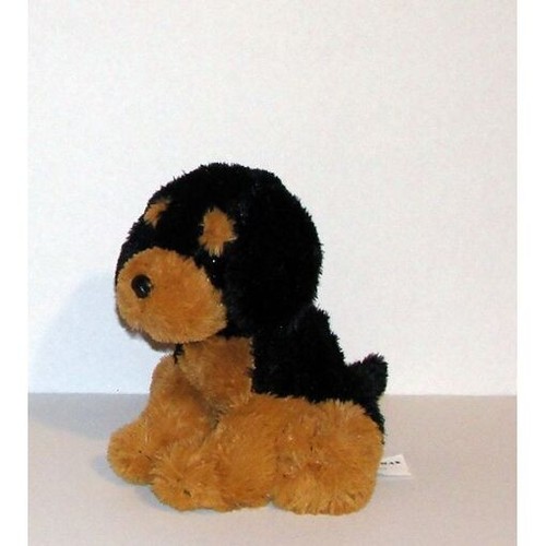 Peluche chien chiot - chiot, rottweiler