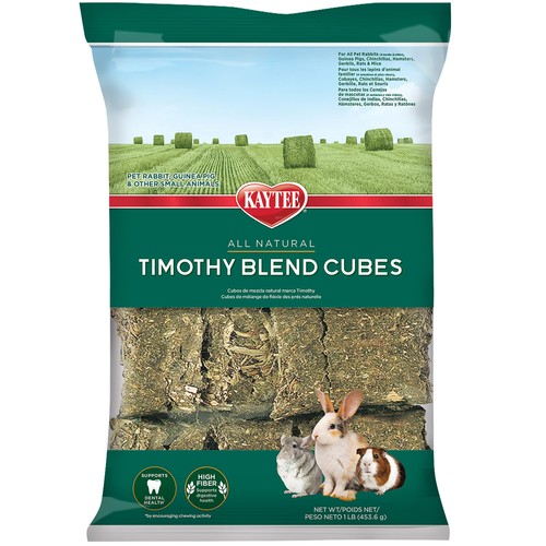 Kaytee timothy hay blend - kaytee, cubes