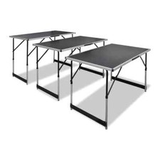 3x Table à Coller Pliable