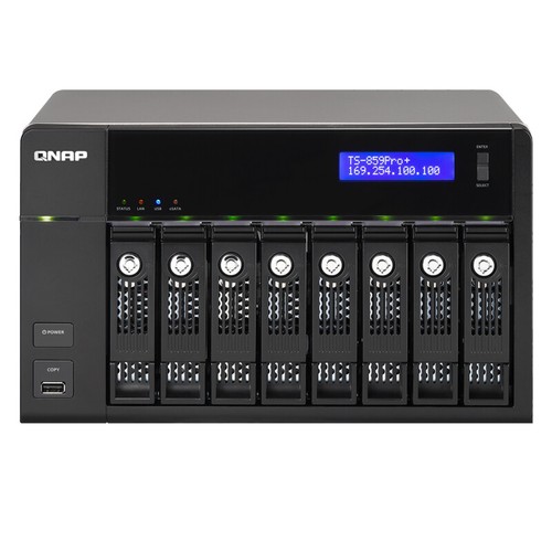 Qnap 859 pro serveur nas - qnap, pro+