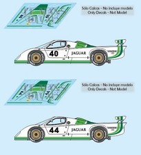Décal Jaguar XJR 5 Le Mans 1985 1:32 1:43 1:24 1:18 XJR-5 slot décalques