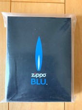 Briquet à gaz ZIPPO BLU Marlboro édition limitée noir jamais utilisé numéro...