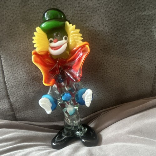 Clown murano verre soufflé - murano,