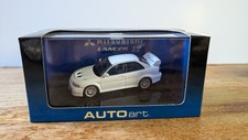 AUTOART 1/43 MITSUBISHI LANCER EVO 6 WHITE