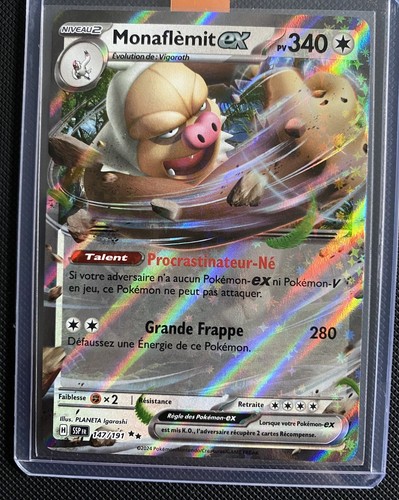 Carte pokémon monaflèmit - carte,