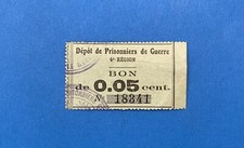 Bon De 0,05 Cent D’un Camp