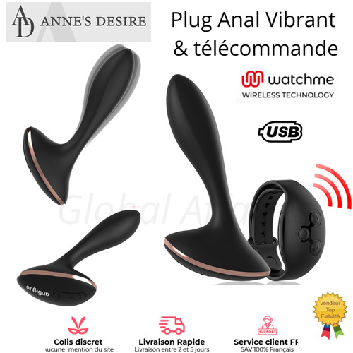 Plug anal vibrant sextoy - anal,