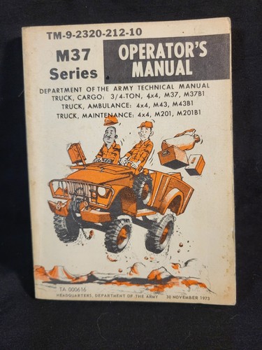 1973 army m37 series - 1973,