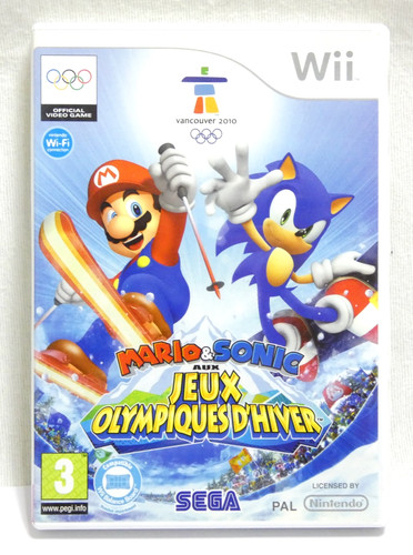 Mario sonic aux - aux, jeux