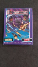 U.N. SQUADRON AMSTRAD SCHNEIDER CPC 464 664 CASSETTES USED BOX NO MANUAL
