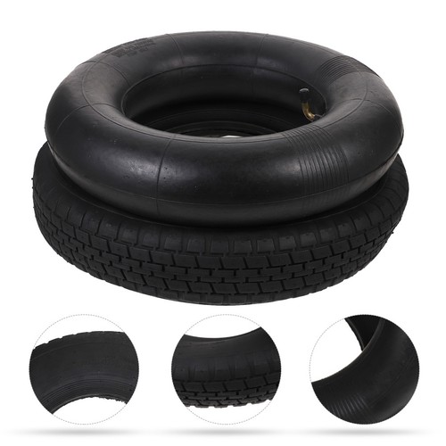 Black rubber unicycle tire - rubber,