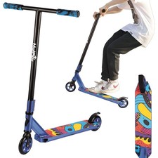 Malplay Trottinette Trick ABEC-9 Freestyle, Roues 10,5 cm, Guidon Renforcé, 100 