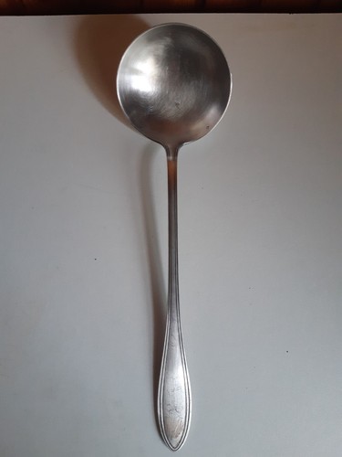Louche métal argenté - métal,